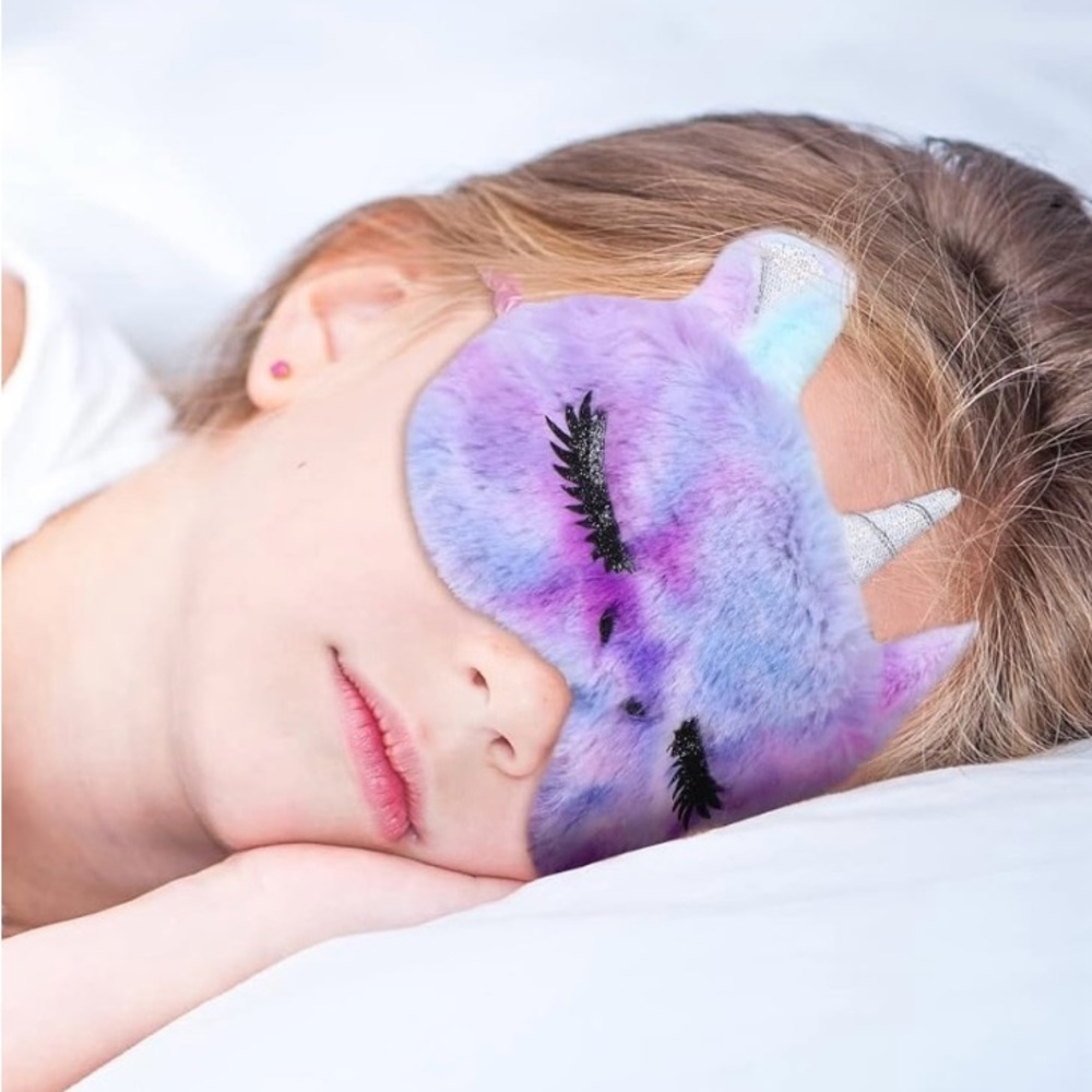 Soft Cute Cute Unicorn Sleep Mask Night Sleep Eye Masks Covers for Sleeping Mask
